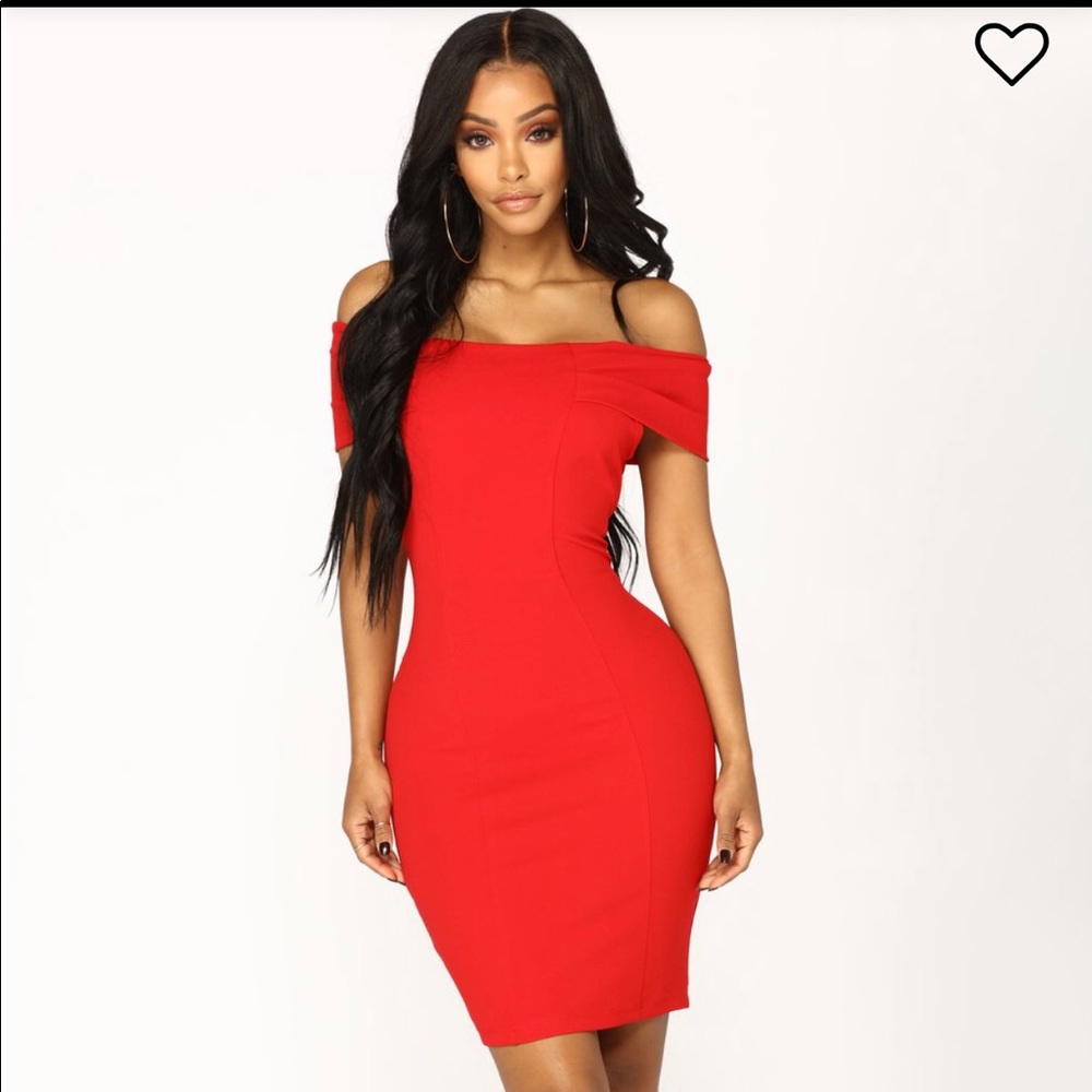 Fashion Nova Red dress